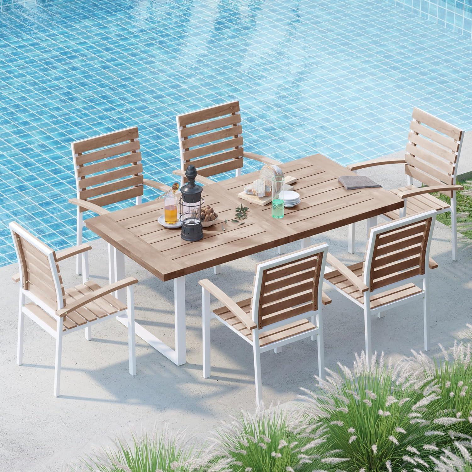 Gathered Around the WiberWi Outdoor Dining Set: Our Honest Views
