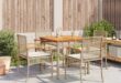 How We Transformed Our Patio with This Chic 4-Seater Dining Set
