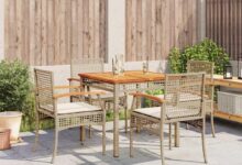 How We Transformed Our Patio with This Chic 4-Seater Dining Set