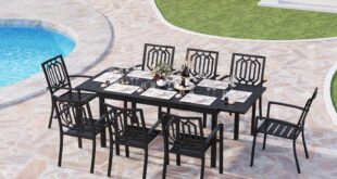 Our Honest Take on the PHI VILLA 9-Piece Outdoor Dining Set