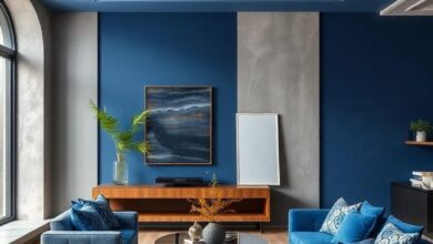 25 Stunning Deep Blue and Black Color Combos to Transform Your Home Décor