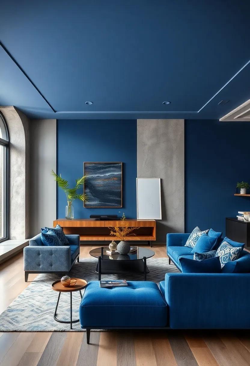 25 Stunning Deep Blue and Black Color Combos to Transform Your Home Décor