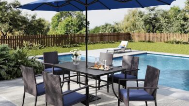 Our Honest Take on the MFSTUDIO 7-Piece Outdoor Dining Set