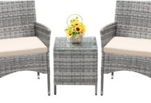 Our Honest Take on the Devoko 3-Piece Light Grey Patio Set