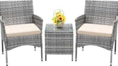 Our Honest Take on the Devoko 3-Piece Light Grey Patio Set
