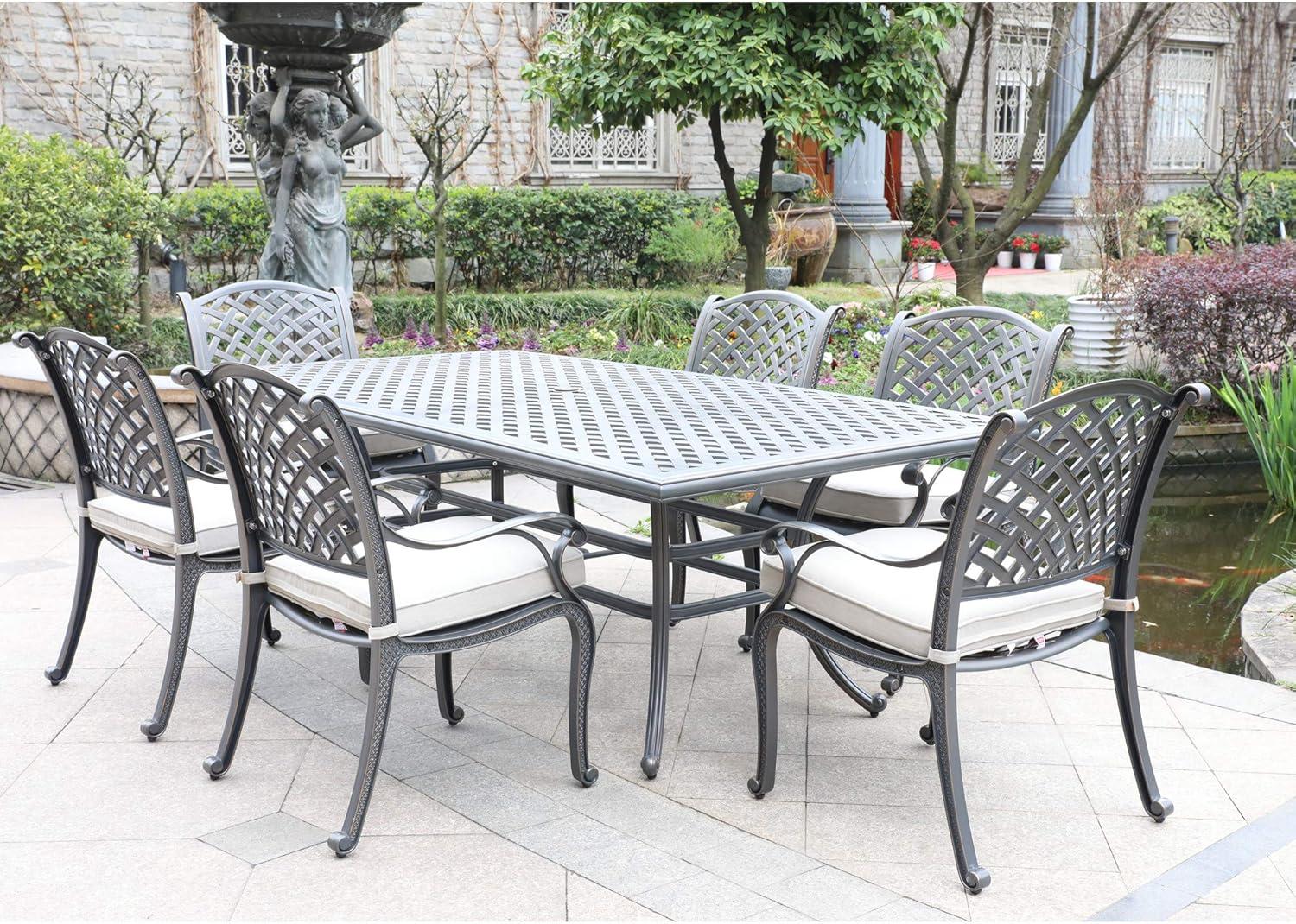Why We Love Our Cast Aluminum 7-Piece Dining Set Review