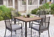 Our Honest Take: Comfortable & Stylish 5-Piece Patio Dining Set