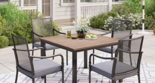 Our Honest Take: Comfortable & Stylish 5-Piece Patio Dining Set