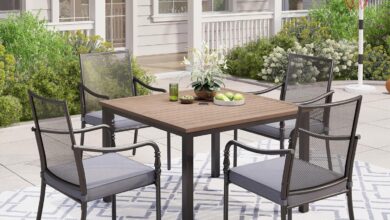 Our Honest Take: Comfortable & Stylish 5-Piece Patio Dining Set