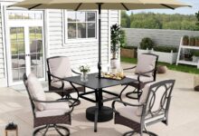 Our Honest Take on the MFSTUDIO 5-Piece Patio Dining Set