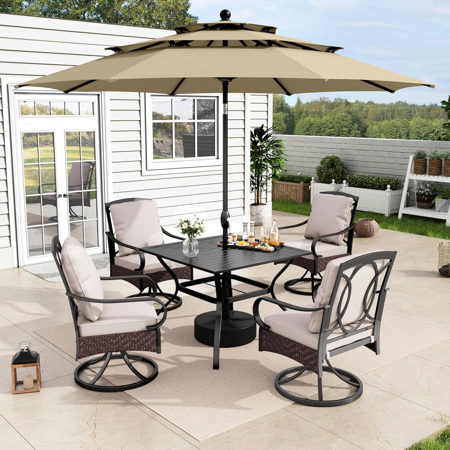 Our Honest Take on the MFSTUDIO 5-Piece Patio Dining Set