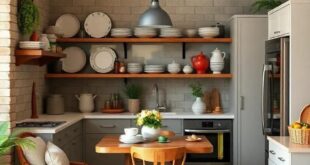 25 Charming Ideas to Style Your Eclectic Kitchen with Vintage Dishware Flair
