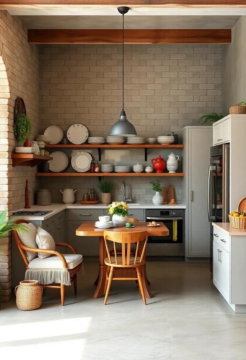 25 Charming Ideas to Style Your Eclectic Kitchen with Vintage Dishware Flair