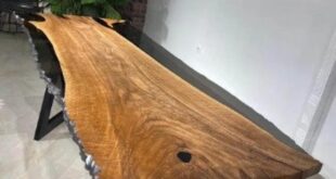 Why We Loved Customizing Our Modern Black Epoxy Resin Table