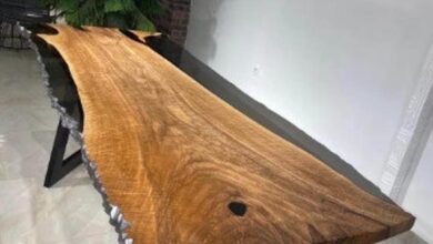 Why We Loved Customizing Our Modern Black Epoxy Resin Table
