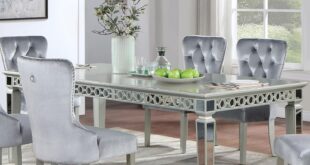 Our Take on the Glamorous Extendable Evangeline Dining Table