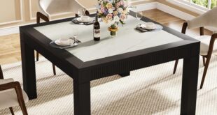 Our Honest Take on the Tribesigns Faux Marble Dining Table for Four