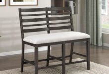 Our Take on the Lexicon 43″ Counter Height Bench: Stylish Comfort