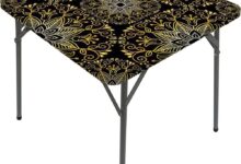 Our Honest Take: Paisley Square Table Cove for 32″x32″ Tables