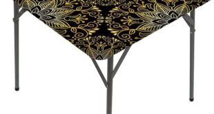 Our Honest Take: Paisley Square Table Cove for 32″x32″ Tables