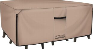 How We Keep Our Patio Pristine with ULTCOVER Heavy Duty Cover