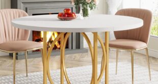 Why We Chose the Tribesigns Round Dining Table for Our Home