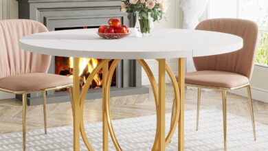 Why We Chose the Tribesigns Round Dining Table for Our Home