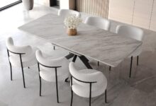 How We Transformed Our Dining Space with This Expandable Table Set