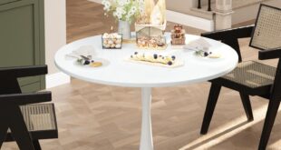 Why We Love Our 32″ White Tulip Table for Cozy Gatherings