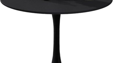 Our Take on the Modern Black Tulip Table: Style Meets Function