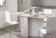 How We Embraced the Anzio Folding Table for Stylish Small Spaces