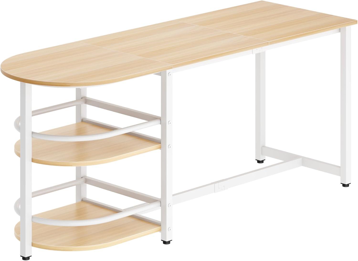 Our Take on the SogesHome 71″ Oak Table: Stylish and Practical