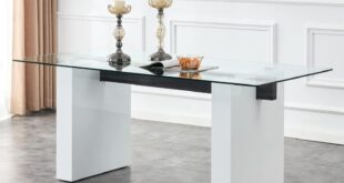 Our Honest Take on the FURNITO 71-Inch Glass Dining Table