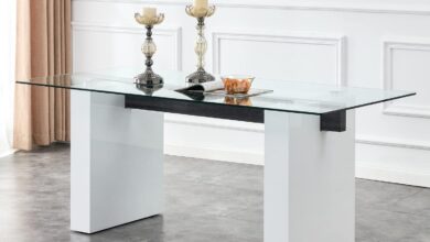 Our Honest Take on the FURNITO 71-Inch Glass Dining Table