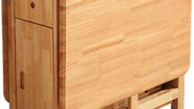 How Our Solid Wood Folding Table Transforms Any Space Effortlessly