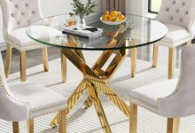 Our Honest Take on the Sleek Modern Round Glass Dining Table