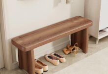 How We Transformed Our Small Spaces with This Vintage Wooden Bench