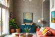 23 Vintage Living Room Ideas Infused with Playful Accents to Spark Joy and Charm