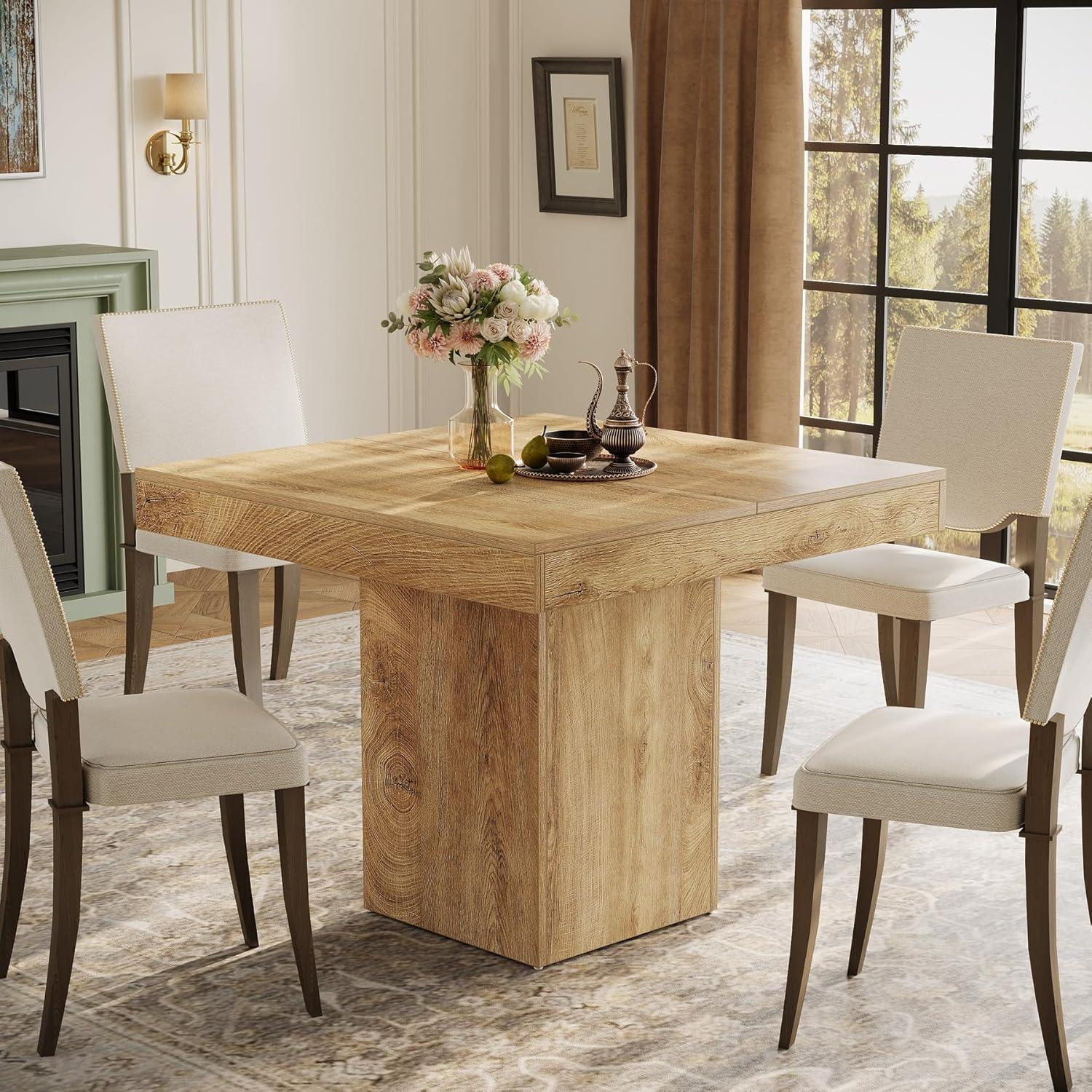 Why We Love the Tribesigns 39″ Farmhouse Table for Small Spaces