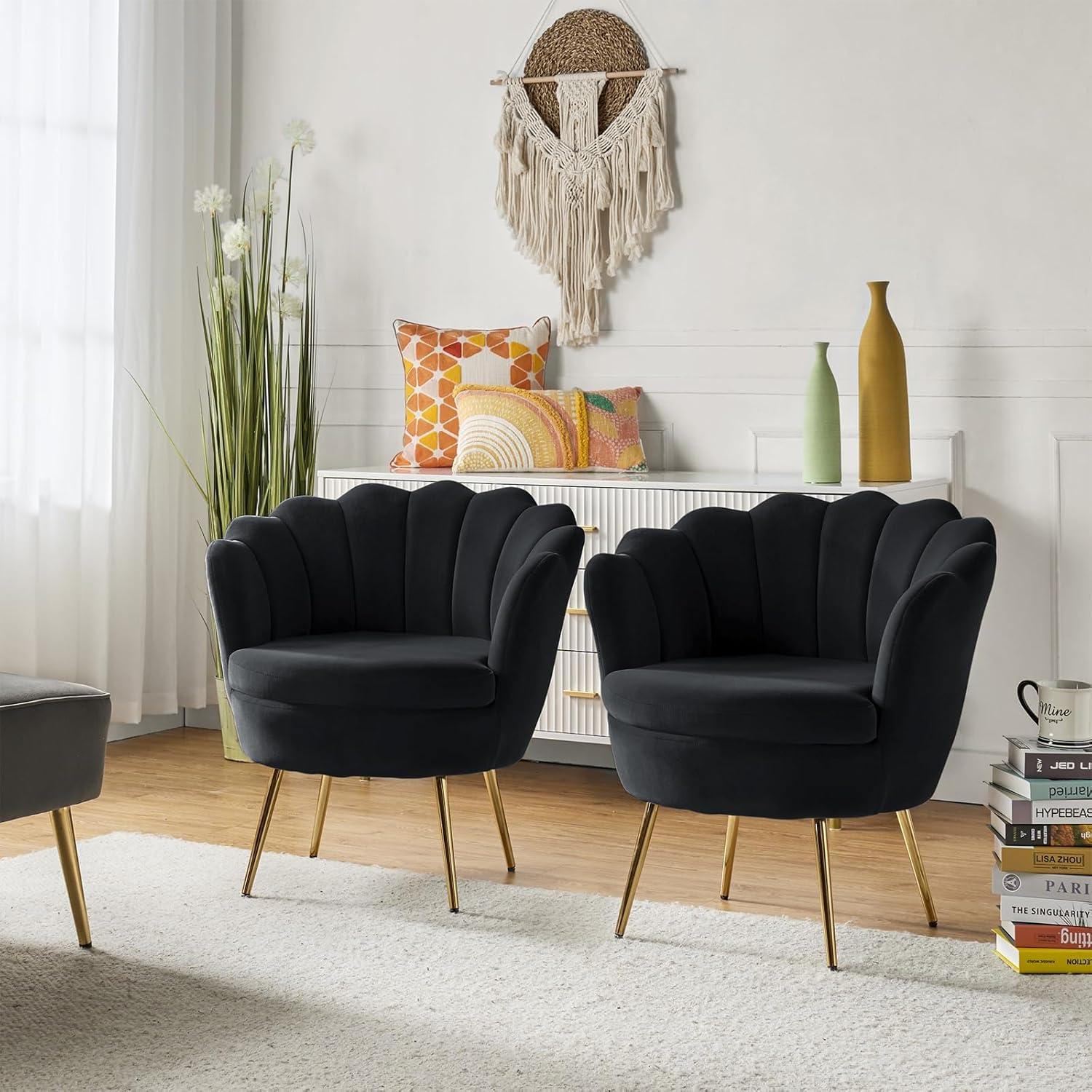 Why We Love Our HULALA Velvet Chairs with Gold Legs