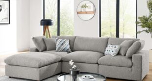 Our Honest Take: Modway Commix Boucle Sectional’s Plush Comfort