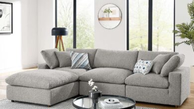 Our Honest Take: Modway Commix Boucle Sectional’s Plush Comfort