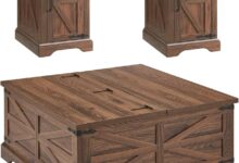 How Our Farmhouse Table Set Blends Style, Storage & Charging