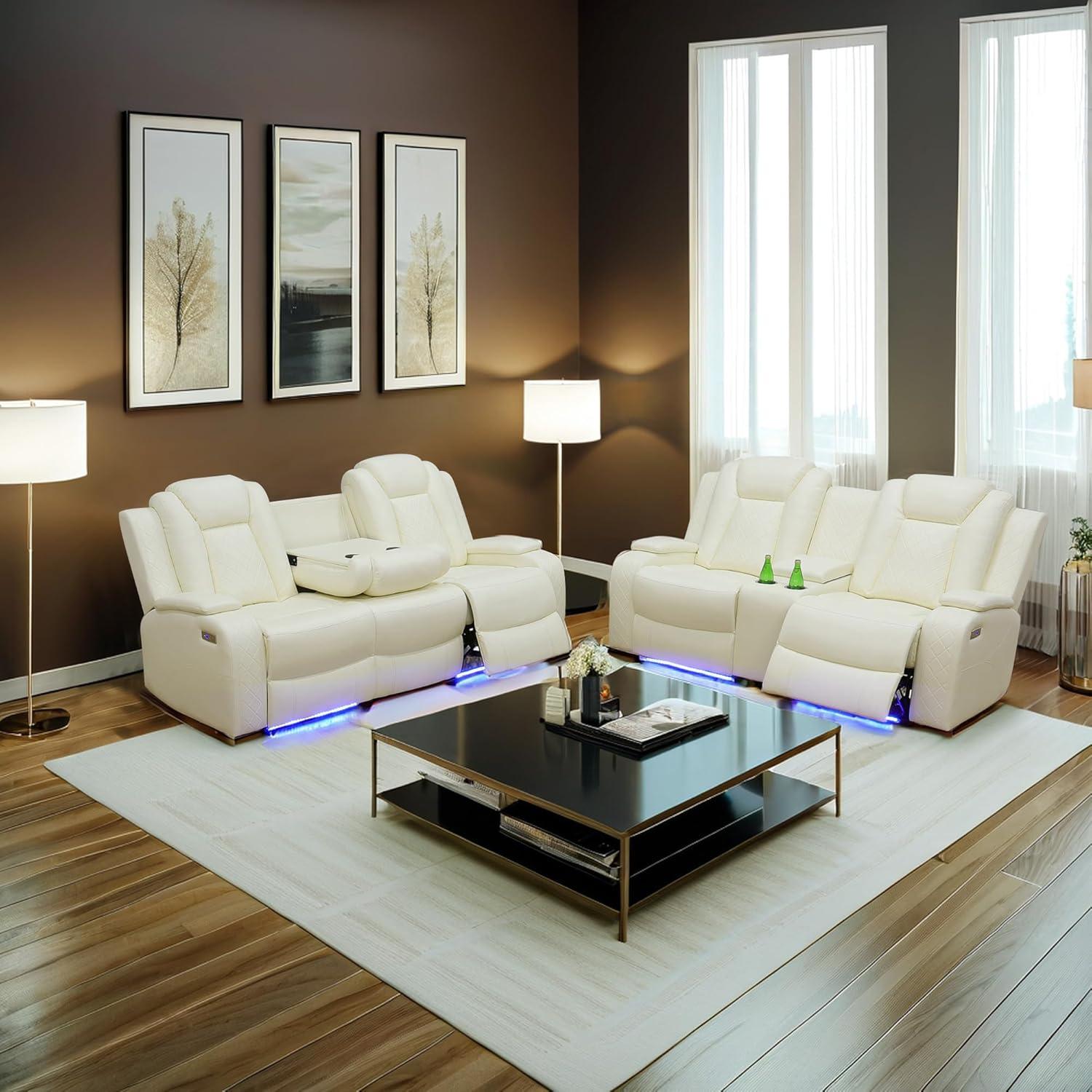 Our Honest Take on the Max Power Recliner Living Room Set with LED