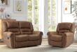 Our Honest Take on the CANMOV Nut Brown Manual Reclining Sofa Set
