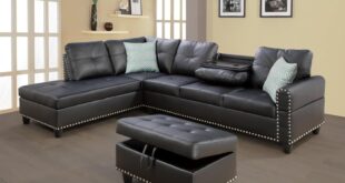 Our Honest Take on the Modern L-Shaped Sofa with Cup Holders