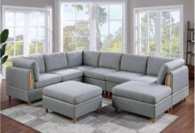 How We Built Comfort and Style with Our 8pc Light Grey Sofa Set