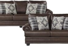 Our Honest Take on the Lexicon Franklin Polished Microfiber Sofa Set