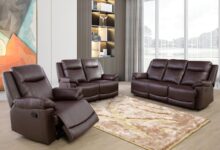 Our Honest Take on the DEBADOLGEBADOL Brown Leather Recliner Set