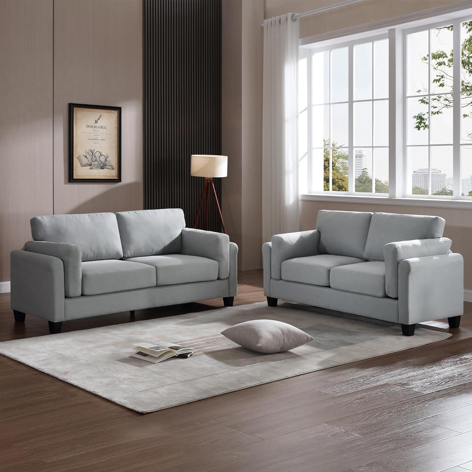 Our Take on the Morden Fort Sofa Set: Stylish Comfort for Small Spaces
